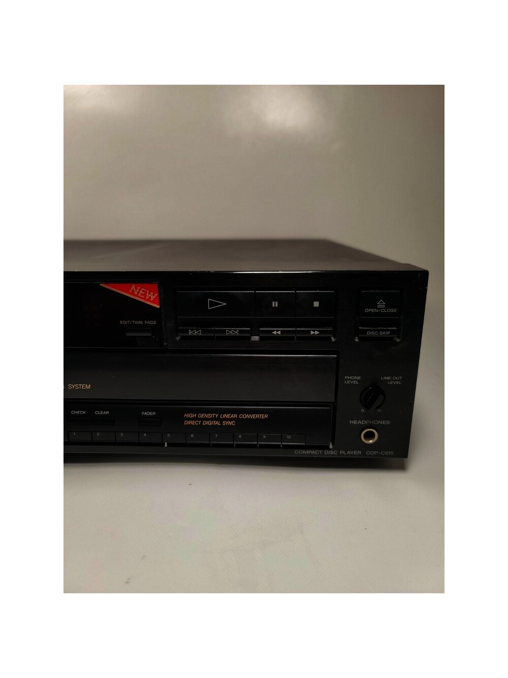 Sony Cdp-c615 Cd Player Vintage